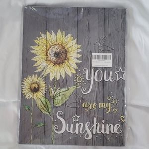 Sunflower bathroom decor